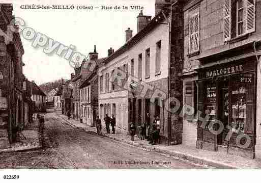 Ville de CIRESLESMELLO, carte postale ancienne