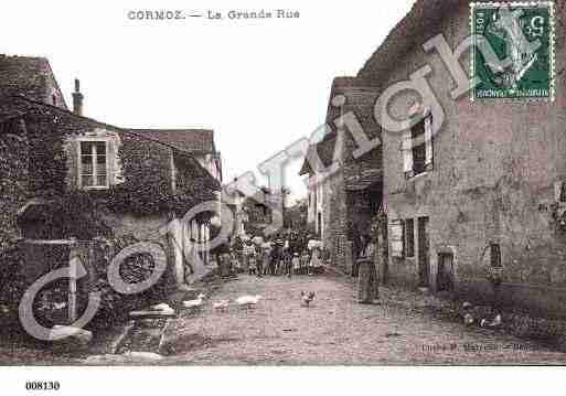 Ville de CORMOZ, carte postale ancienne