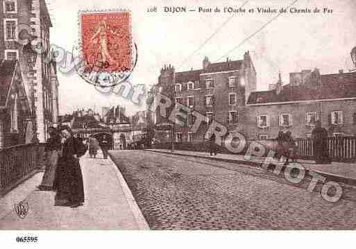 Ville de DIJON, carte postale ancienne