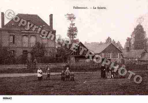 Ville de FALLENCOURT, carte postale ancienne