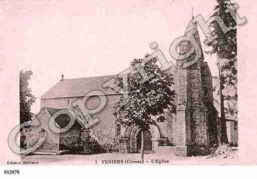 Ville de FENIERS, carte postale ancienne