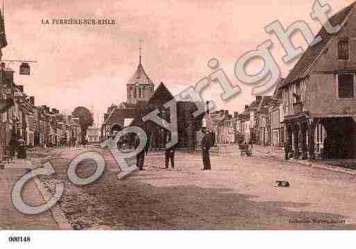 Ville de FERRIERESURRISLE(LA), carte postale ancienne