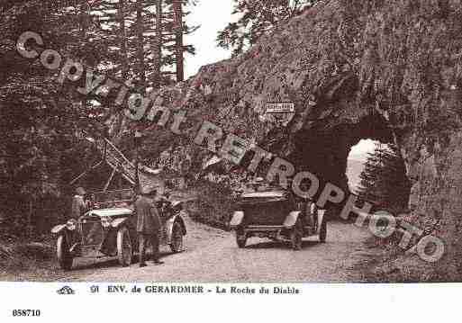 Ville de GERARDMER, carte postale ancienne