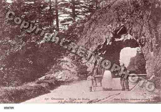 Ville de GERARDMER, carte postale ancienne