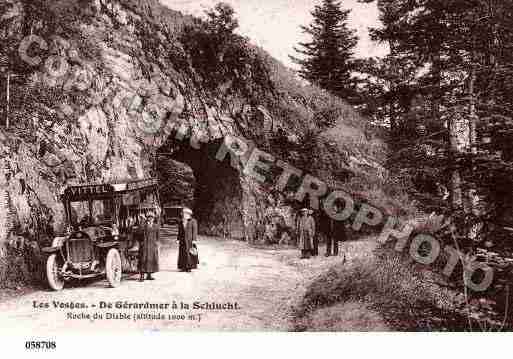 Ville de GERARDMER, carte postale ancienne