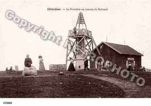 Ville de GERARDMER, carte postale ancienne