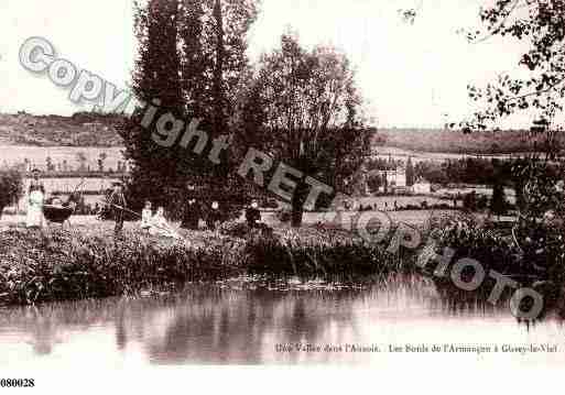 Ville de GISSEYLEVIEIL, carte postale ancienne