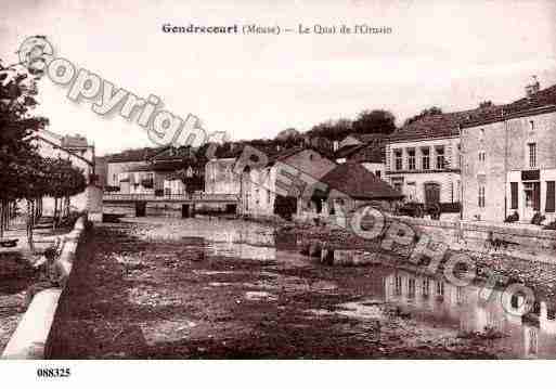 Ville de GONDRECOURTLECHATEAU, carte postale ancienne