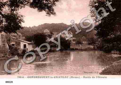 Ville de GONDRECOURTLECHATEAU, carte postale ancienne