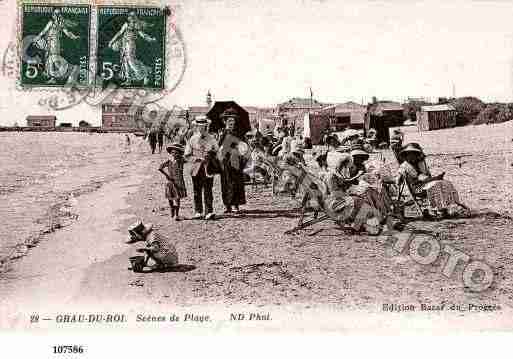 Ville de GRAUDUROI(LE), carte postale ancienne