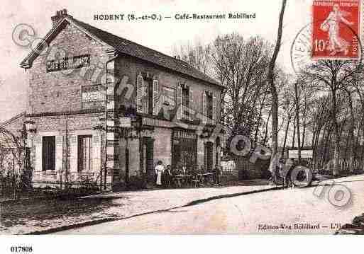 Ville de HODENT, carte postale ancienne