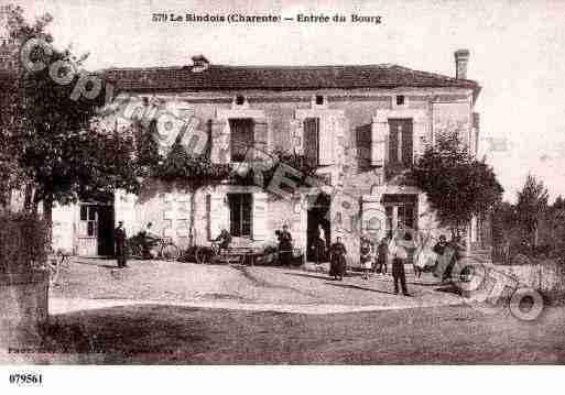 Ville de LINDOIS(LE), carte postale ancienne