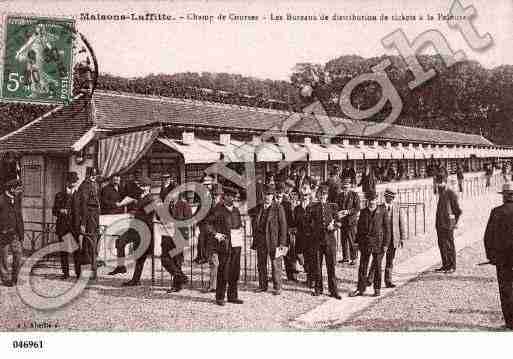 Ville de MAISONSLAFFITTE, carte postale ancienne