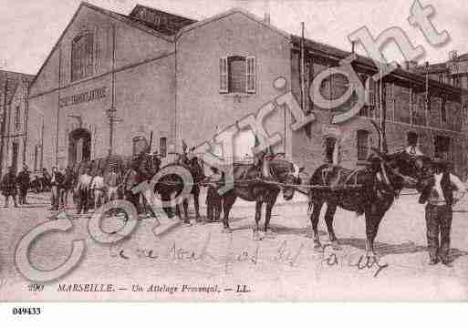 Ville de MARSEILLE, carte postale ancienne