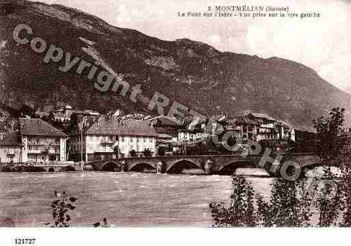 Ville de MONTMELIAN, carte postale ancienne