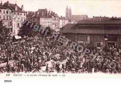 Ville de NANCY, carte postale ancienne