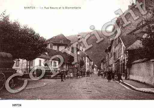 Ville de NANTUA, carte postale ancienne