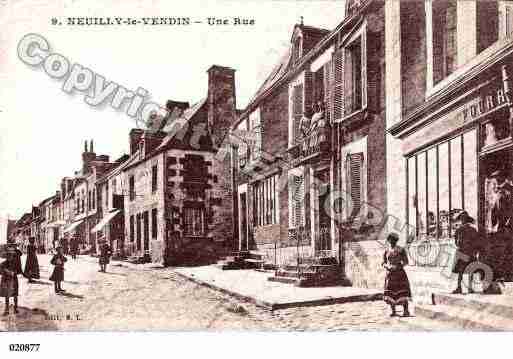 Ville de NEUILLYLEVENDIN, carte postale ancienne