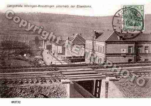 Ville de NILVANGE, carte postale ancienne