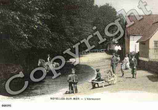 Ville de NOYELLESSURMER, carte postale ancienne