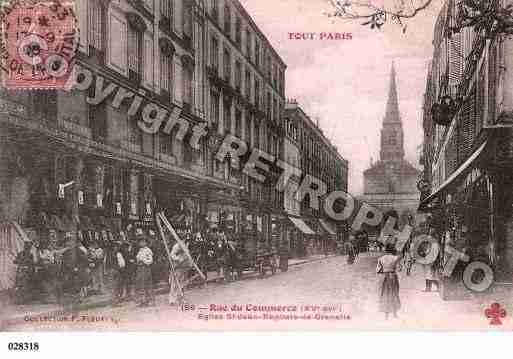 Ville de PARIS15, carte postale ancienne