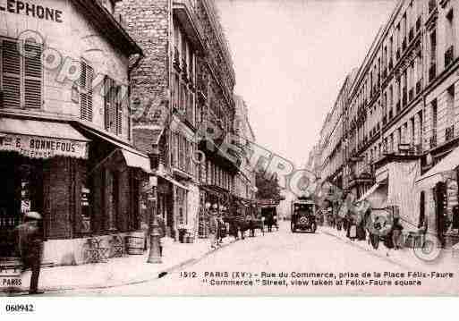 Ville de PARIS15, carte postale ancienne