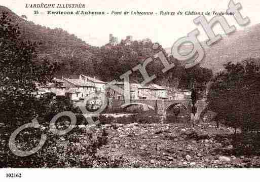 Ville de PONTDELABEAUME, carte postale ancienne