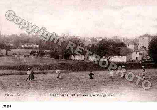 Ville de SAINTANGEAU, carte postale ancienne