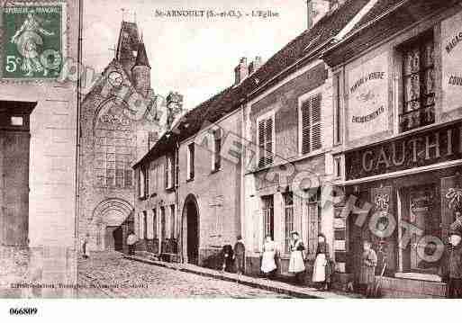 Ville de SAINTARNOULTENYVELINES, carte postale ancienne