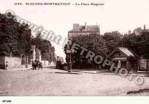 Ville de SAINTCLOUD, carte postale ancienne