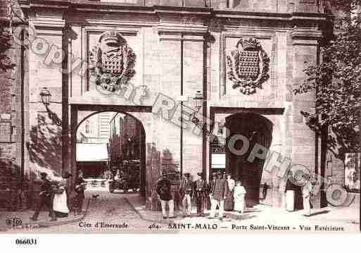 Ville de SAINTMALO, carte postale ancienne