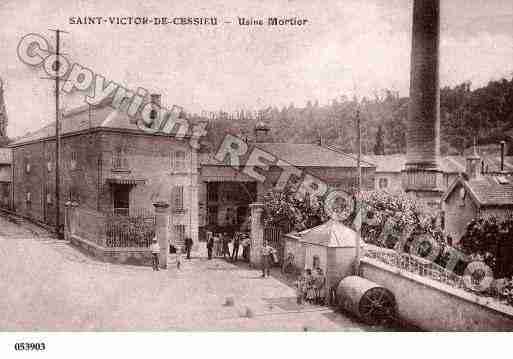 Ville de SAINTVICTORDECESSIEU, carte postale ancienne