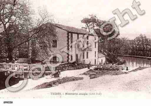 Ville de TREBES, carte postale ancienne