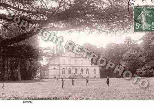 Ville de VILLERON, carte postale ancienne