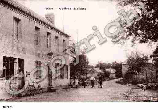 Ville de ANYMARTINRIEUX, carte postale ancienne
