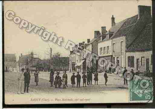 Ville de BAUGY, carte postale ancienne