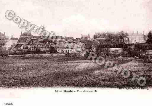 Ville de BAULE, carte postale ancienne