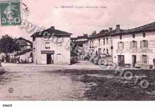 Ville de BELMONTDELALOIRE, carte postale ancienne