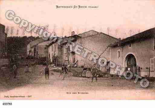 Ville de BETTEGNEYSTBRICE, carte postale ancienne