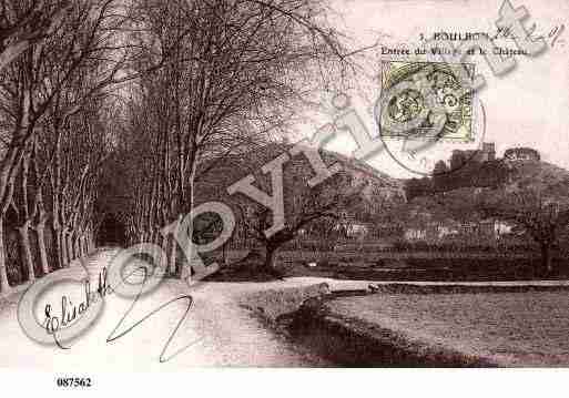 Ville de BOULBON, carte postale ancienne