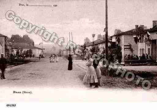 Ville de BRASSURMEUSE, carte postale ancienne