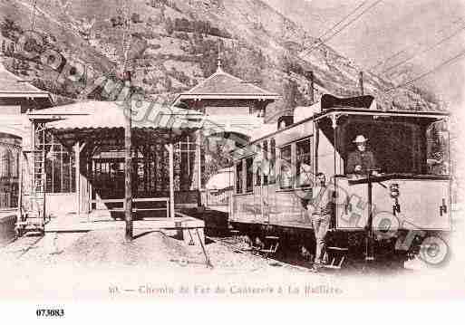 Ville de CAUTERETS, carte postale ancienne