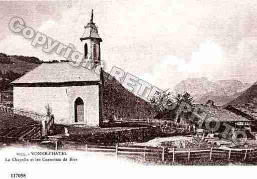 Ville de CHATEL, carte postale ancienne