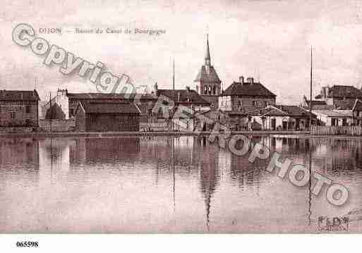 Ville de DIJON, carte postale ancienne