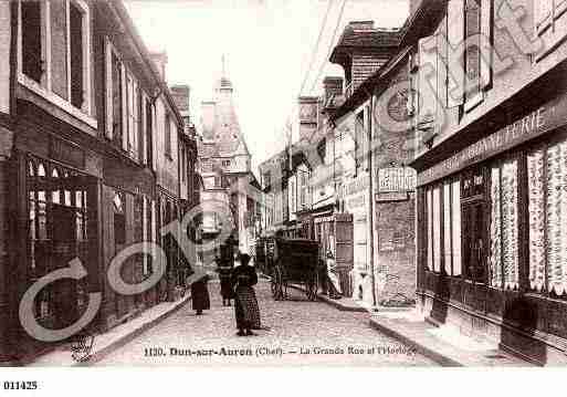 Ville de DUNSURAURON, carte postale ancienne