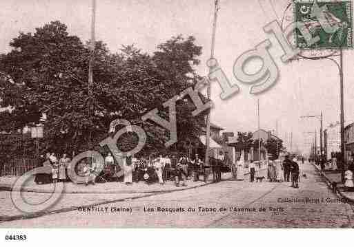 Ville de GENTILLY, carte postale ancienne