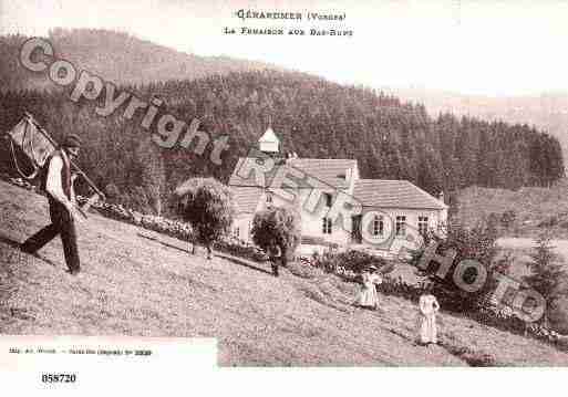 Ville de GERARDMER, carte postale ancienne