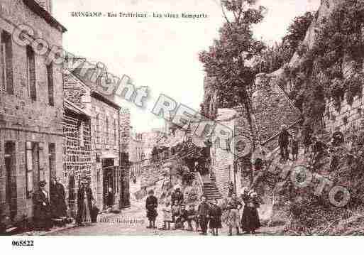 Ville de GUINGAMP, carte postale ancienne