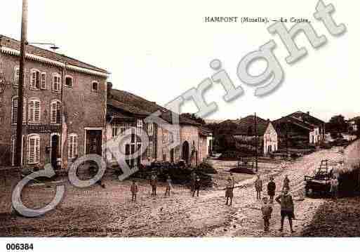 Ville de HAMPONT, carte postale ancienne