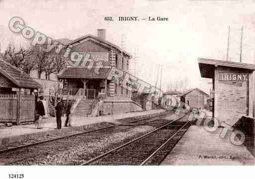 Ville de IRIGNY, carte postale ancienne